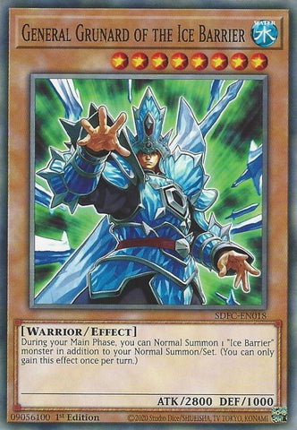 General Grunard of the Ice Barrier (SDFC-EN018) [SDFC]