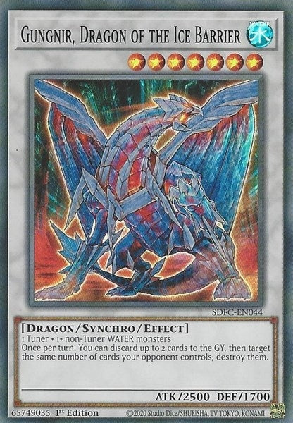 Gungnir Dragon of the Ice Barrier (SDFC-EN044) [SDFC]