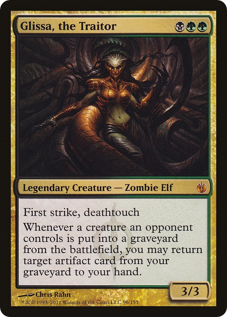 Glissa the Traitor Mirrodin Besieged (96) [OVER]