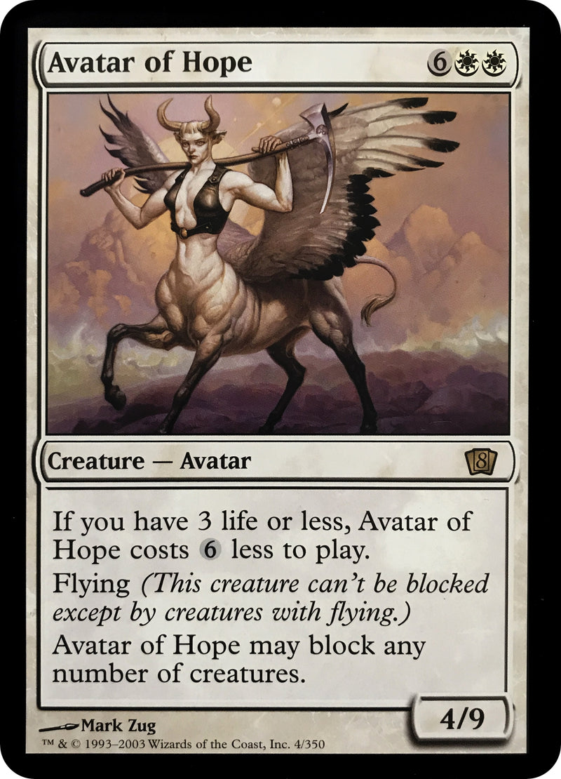 Avatar of Hope 8th Edition (4) [OVER]