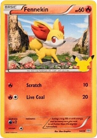 Fennekin 14 25 (014/025) [MCD21]