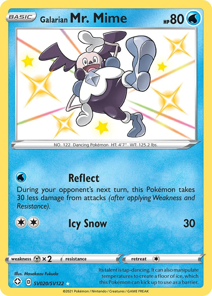 Galarian Mr Mime (SV020/SV122) [SHFSV]