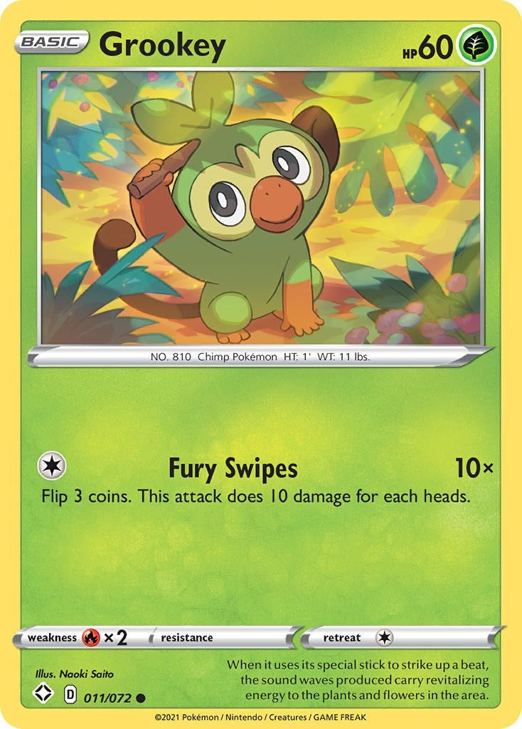Grookey (011/072) [SHF]