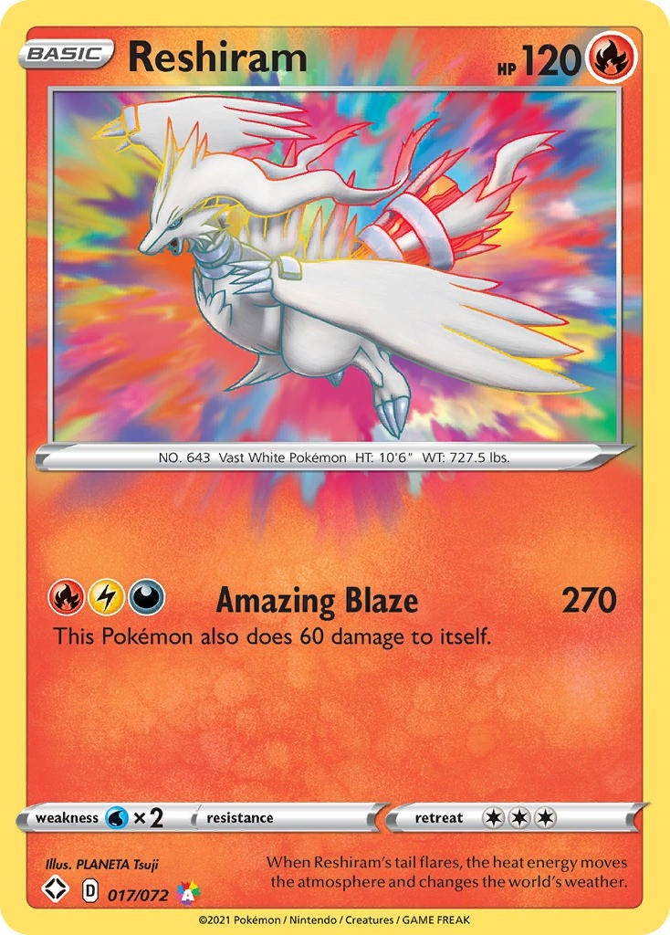 Reshiram (017/072) [SHF]