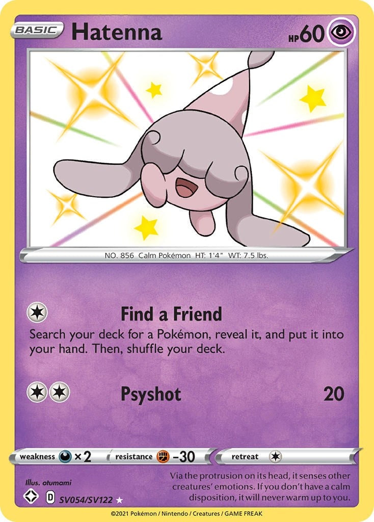 Hatenna (SV054/SV122) (Shining Fates: Shiny Vault)