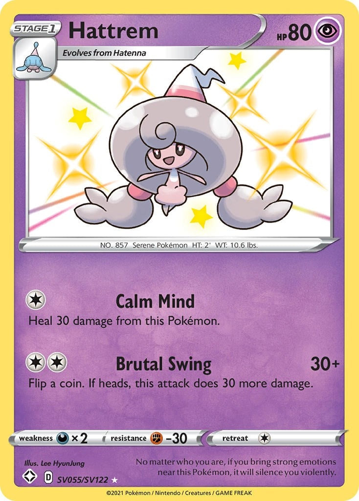 Hattrem (SV055/SV122) (Shining Fates: Shiny Vault)