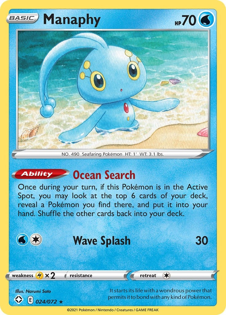 Manaphy (024/072) [SHF]