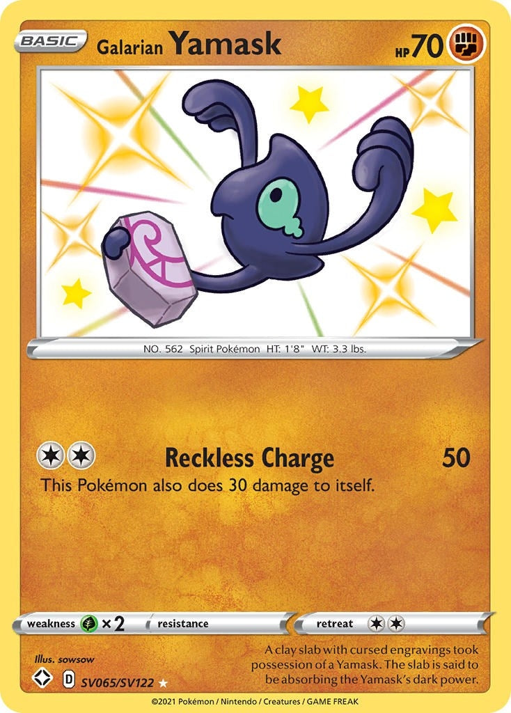 Galarian Yamask (SV065/SV122) [SHFSV]