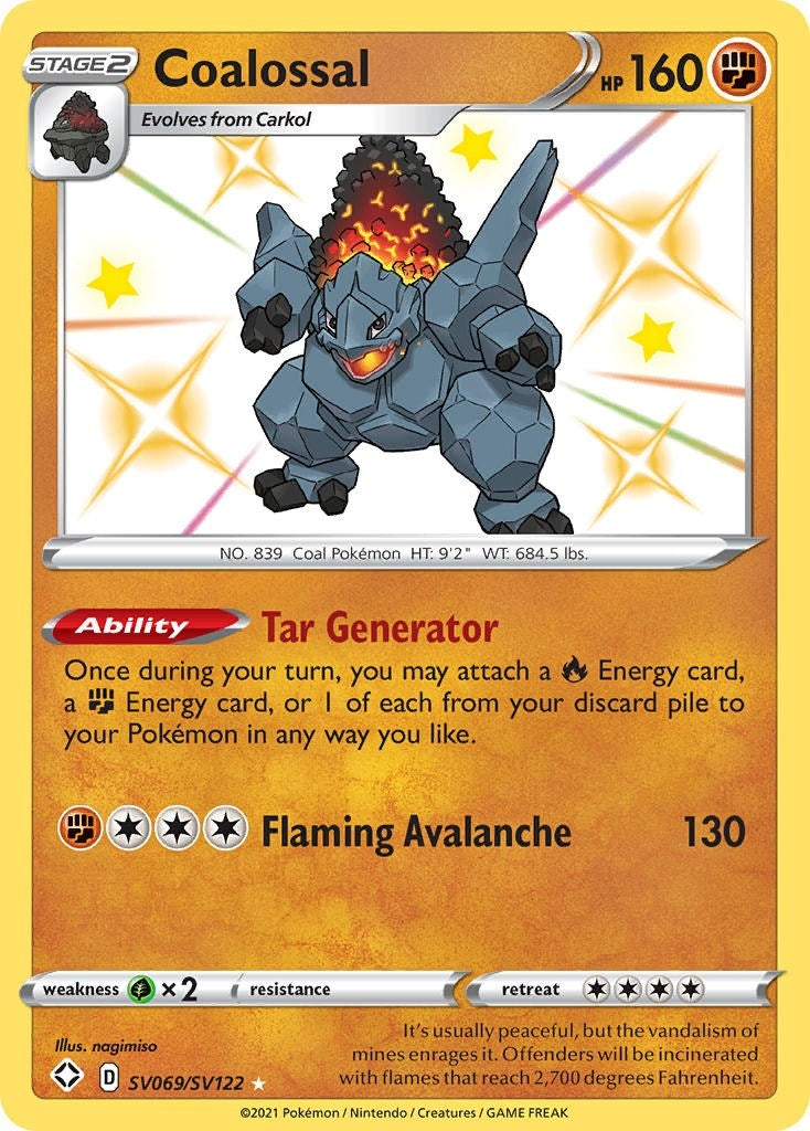 Coalossal (SV069/SV122) [SHFSV]