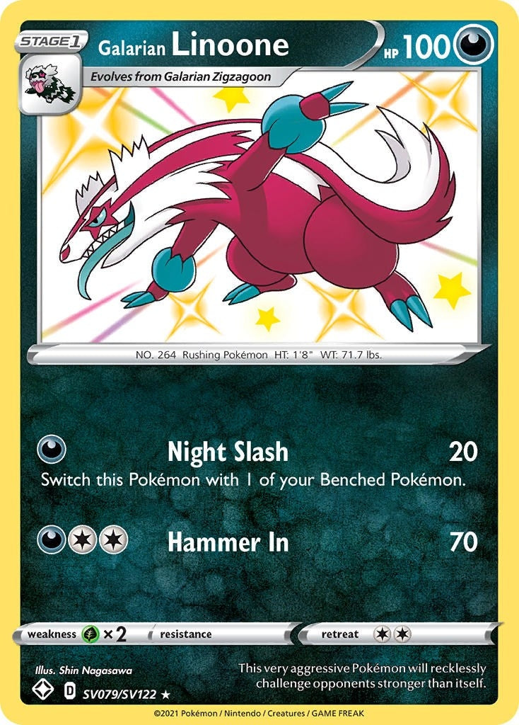 Galarian Linoone (SV079/SV122) [SHFSV]