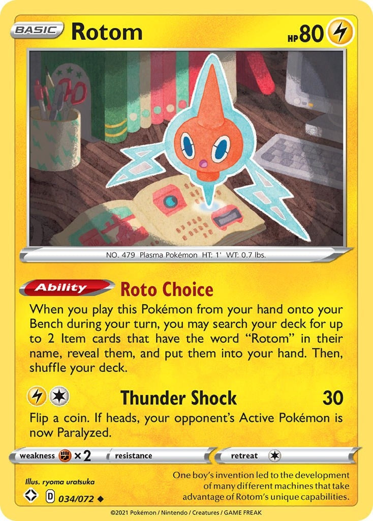 Rotom (034/072) [SHF]
