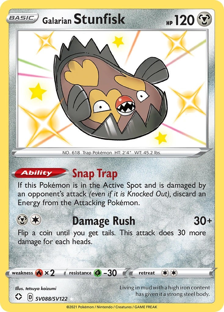 Galarian Stunfisk (SV088/SV122) [SHFSV]