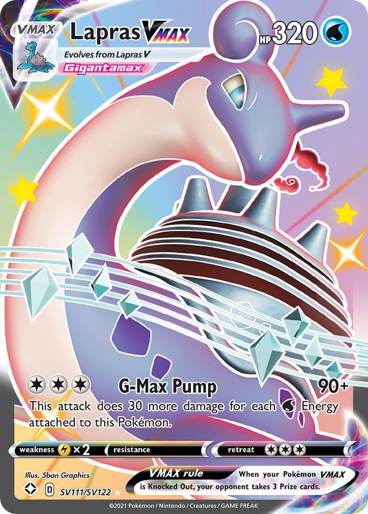 Lapras VMAX (SV111/SV122) [SHFSV]
