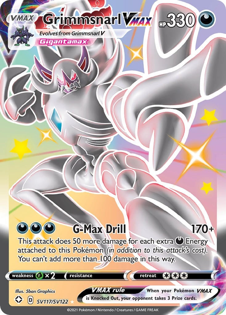 Grimmsnarl VMAX (SV117/SV122) [SHFSV]