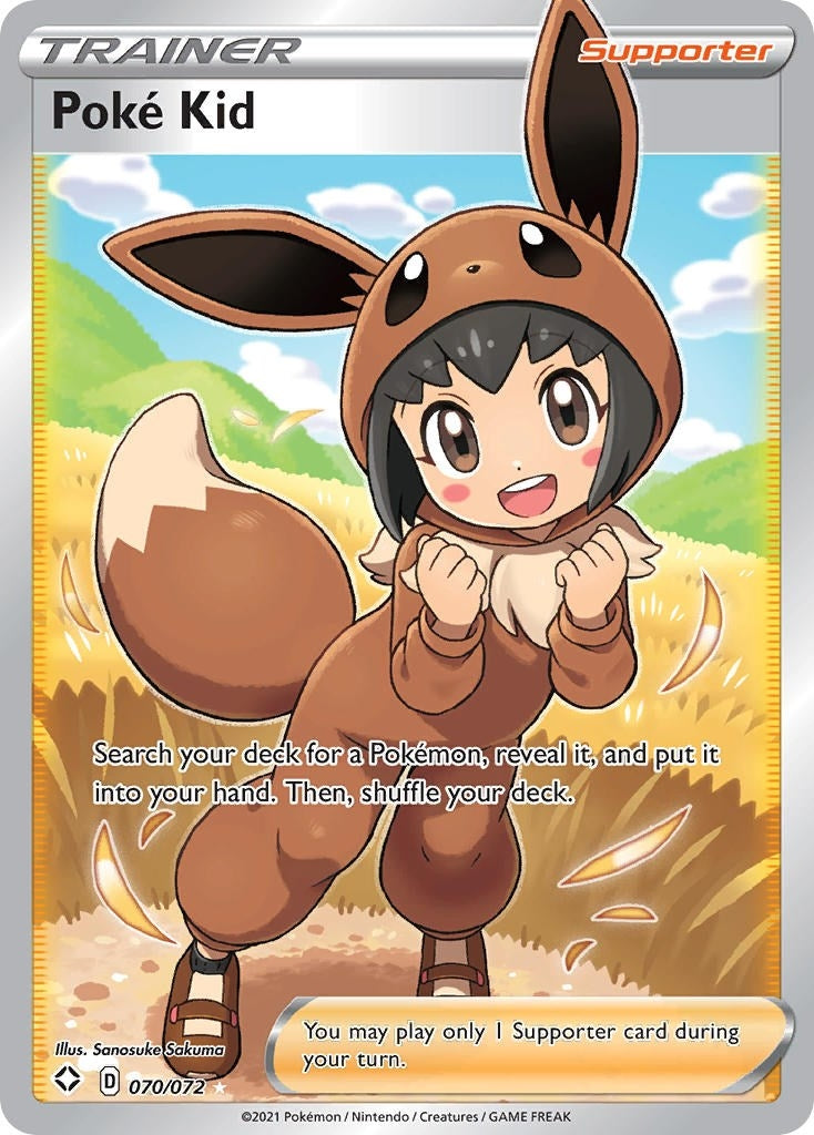 Poke Kid Full Art (070/072) [SHF]