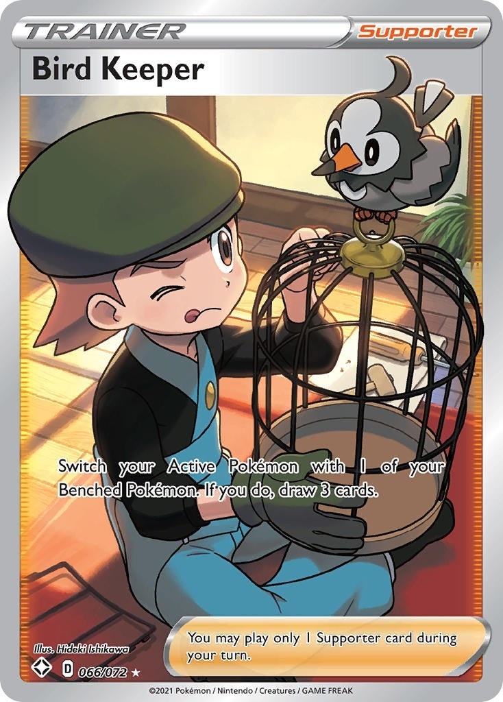 Bird Keeper Full Art (066/072) [SHF]