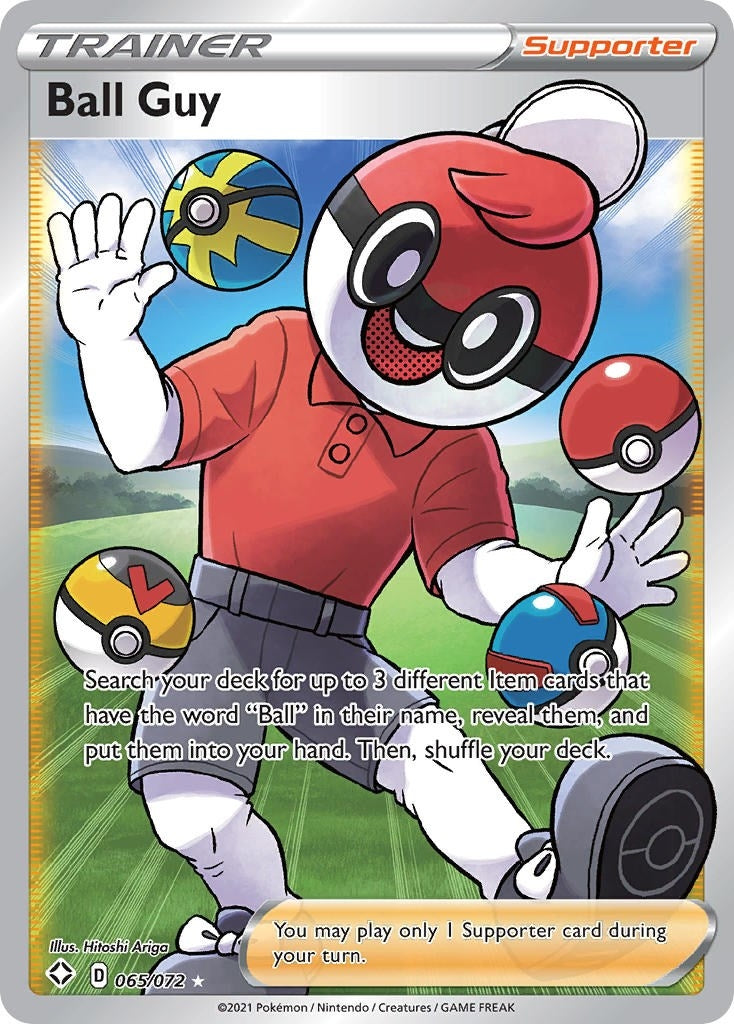 Ball Guy (Full Art) (065/072) (Shining Fates)