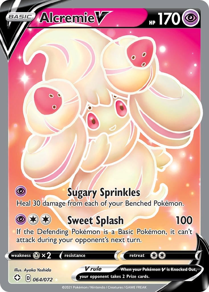 Alcremie V Full Art (064/072) [SHF]