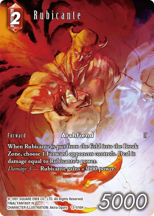 Rubicante Full Art (13-016H) [OP13]