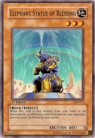 Elephant Statue of Blessing (AST-073)