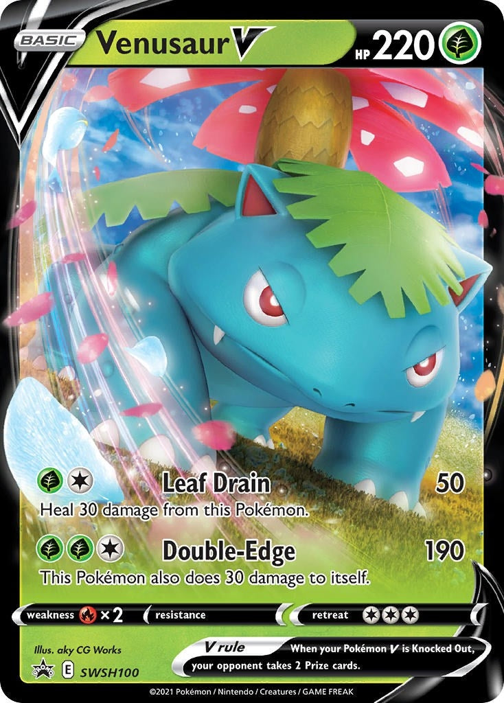 Venusaur V SWSH100 (SWSH100) [SWSD]