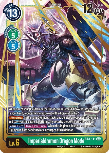Image for Imperialdramon Dragon Mode (Secret Rare) [Release Special Booster]
