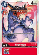 Image for Greymon - BT3-011 (Box Topper) [Release Special Booster]