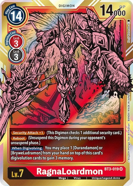 Image for RagnaLoardmon (Alternate Art) [Release Special Booster]