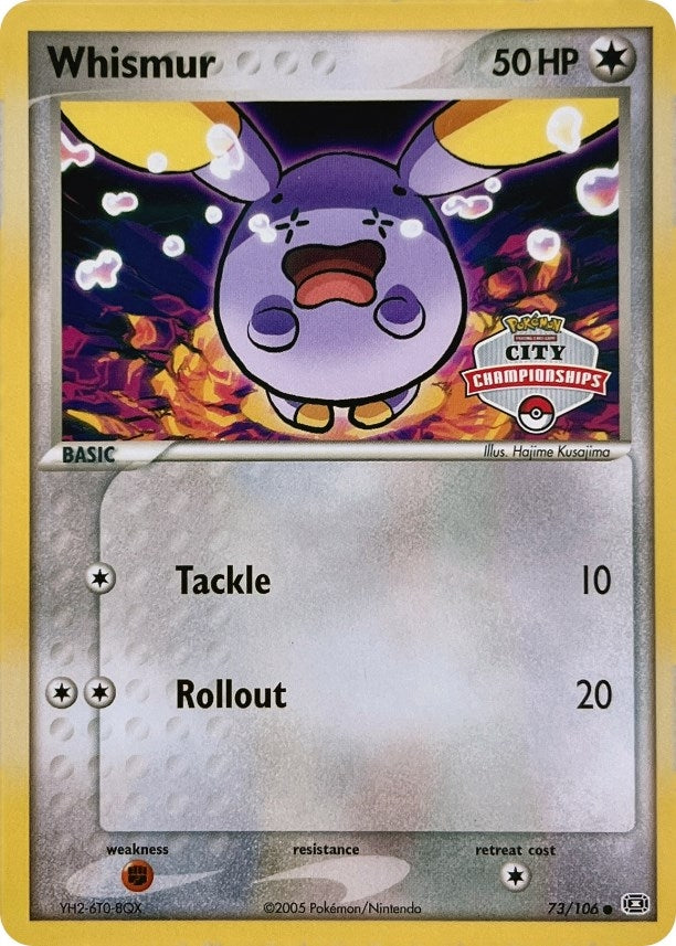 Whismur 73 106 City Championships (073/106) [PR]
