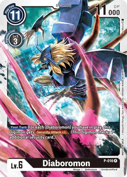 Image for Diaboromon - P-016 [Digimon Promotion Cards]
