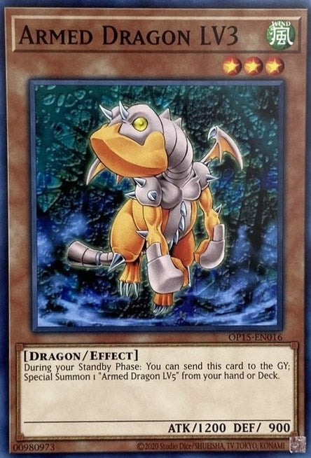 Armed Dragon LV3 (OP15-EN016) [OP15]