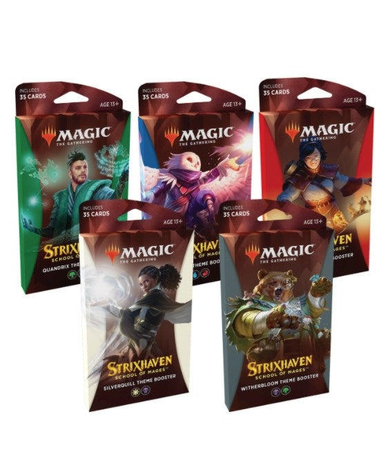 Strixhaven School of Mages Theme Booster Set of 5 [STX]
