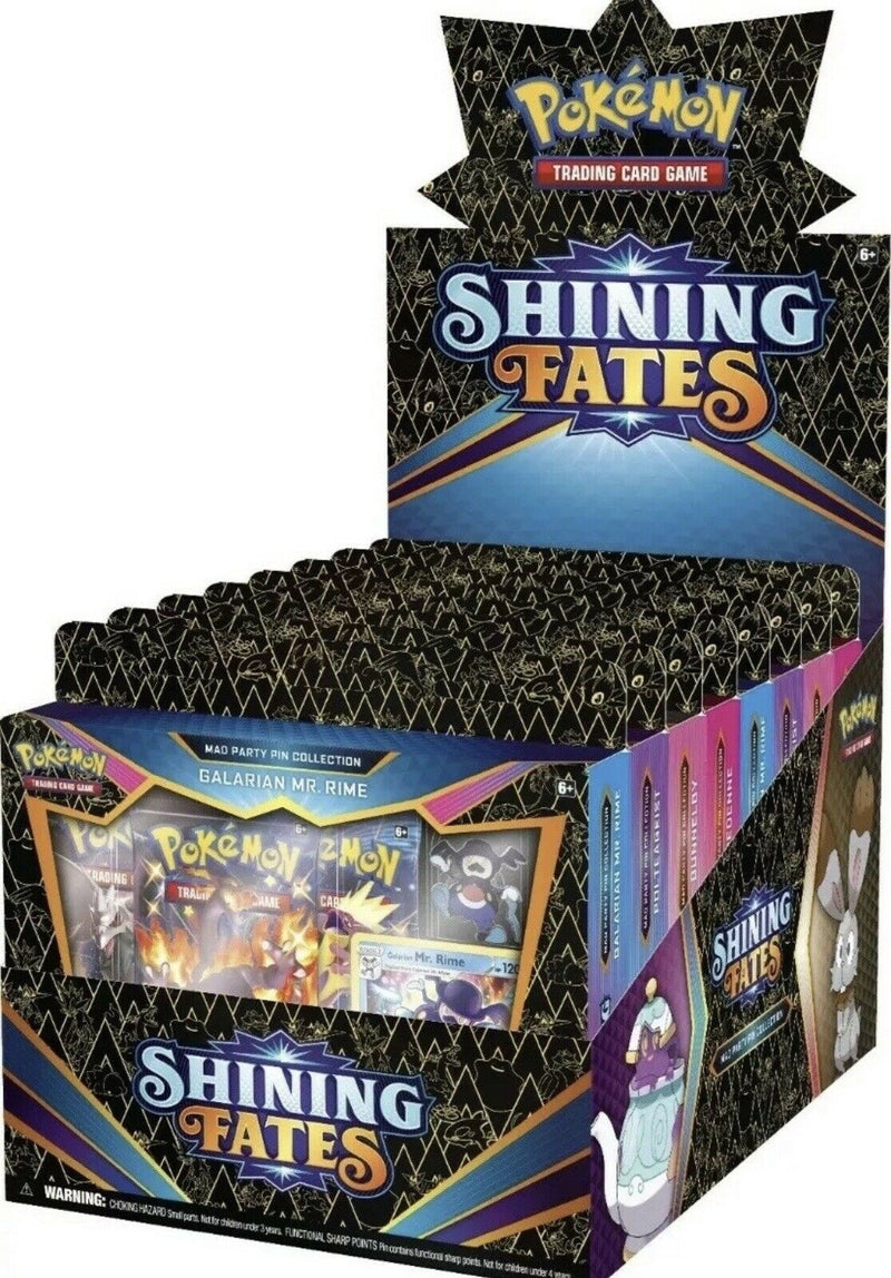 Shining Fates Mad Party Pin Collection Display [SHF]