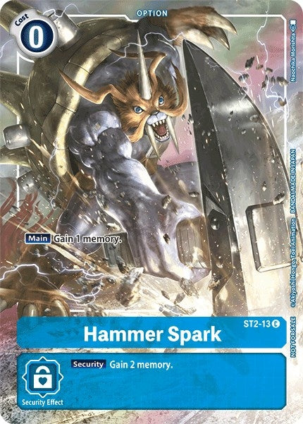 Image for Hammer Spark - ST2-13 (Tamer's Evolution Box) [Starter Deck 02: Cocytus Blue]