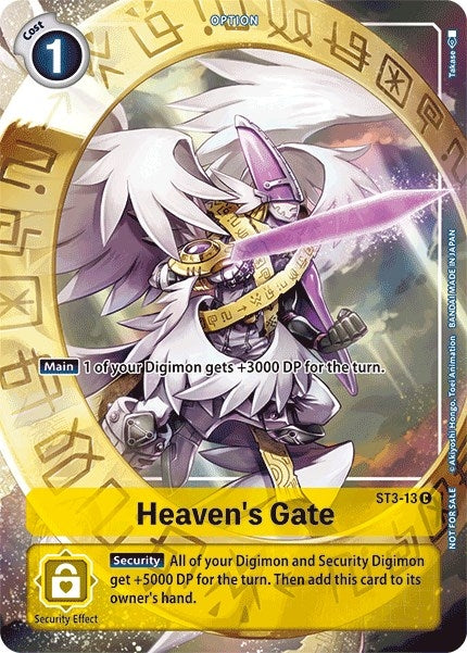 Image for Heaven's Gate - ST3-13 (Tamer's Evolution Box) [Starter Deck 03: Heaven's Yellow]