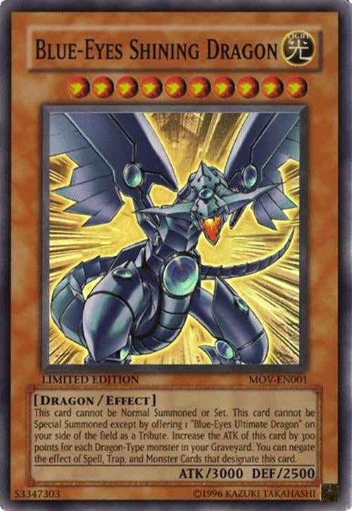 Blue Eyes Shining Dragon (MOV-EN001)
