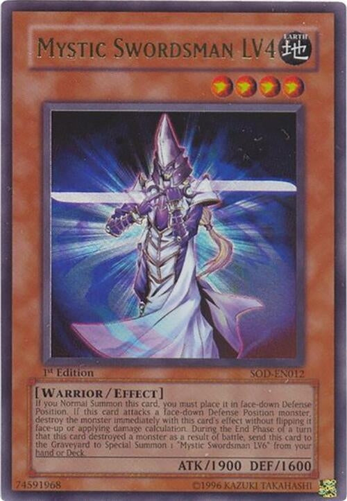Mystic Swordsman LV4 (SOD-EN012)