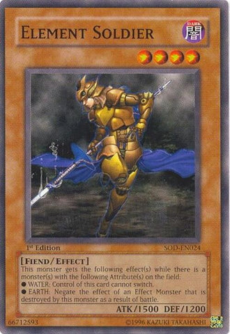 Element Soldier (SOD-EN024)