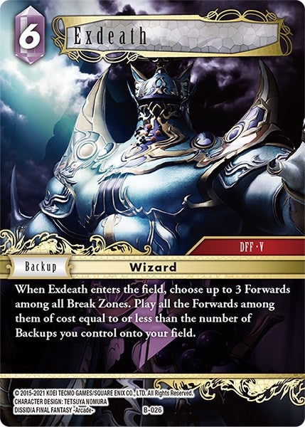 Exdeath (B-026) [BDC]