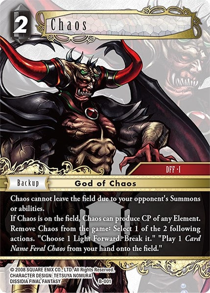 Chaos (B-001) [BDC]