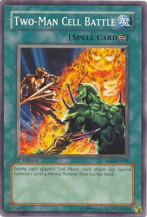 Two Man Cell Battle (SOD-EN045)