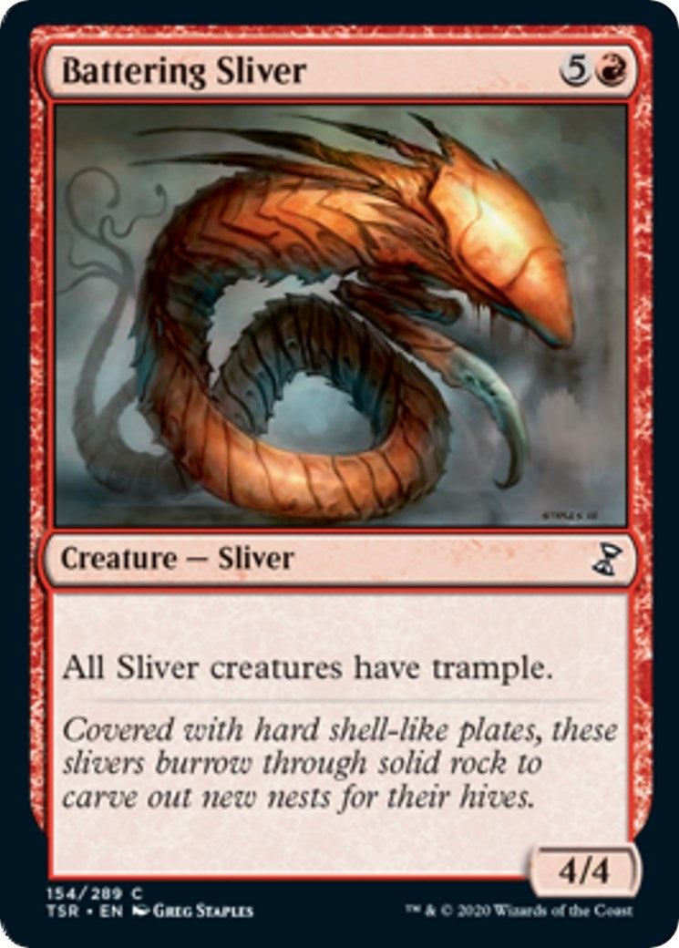 Battering Sliver (154) [TSR]