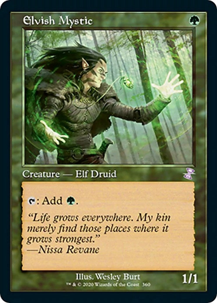 Elvish Mystic (Timeshifted) [Time Spiral Remastered]