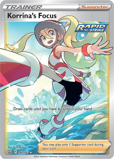Korrinas Focus Full Art (160/163) [SWSH05]