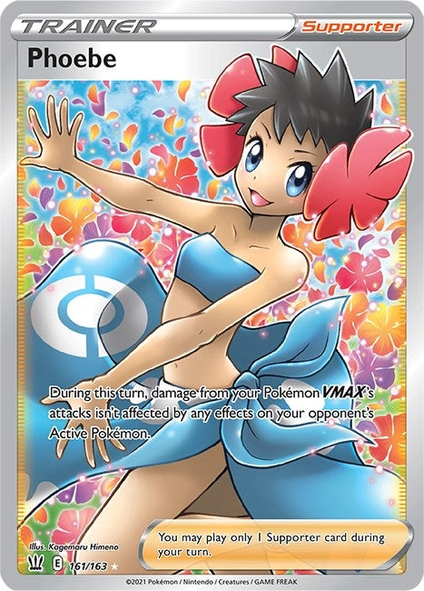 Phoebe Full Art (161/163) [SWSH05]