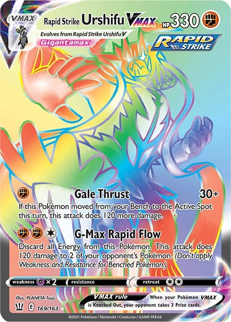 Rapid Strike Urshifu VMAX Secret (169/163) [SWSH05]