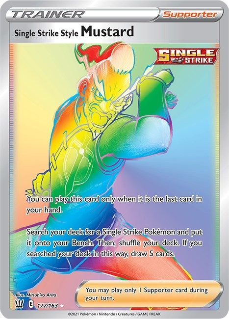 Single Strike Style Mustard Secret (177/163) [SWSH05]