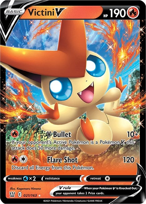 Victini V (021/163) [SWSH05]