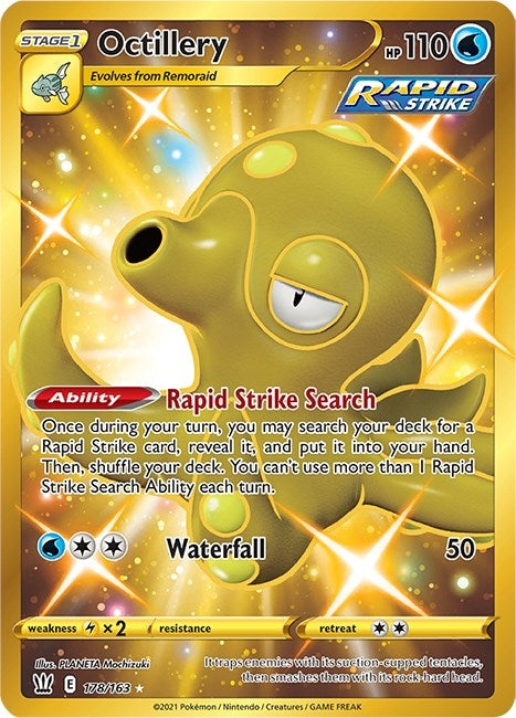 Octillery Secret (178/163) [SWSH05]