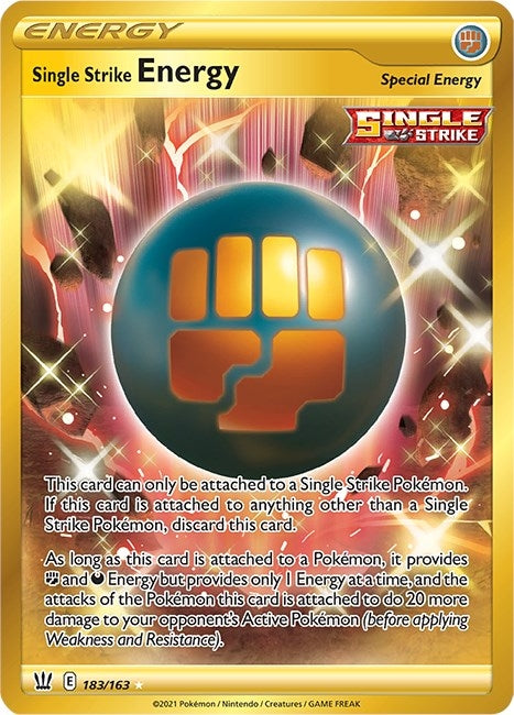 Single Strike Energy Secret (183/163) [SWSH05]